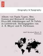 Album von Papúa Typen, Neu Guinea und Bismarck Archipel. Etwa 600 Abbildungen auf 54 Tafeln in Lichtdruck. Herausgegeben von A. B. Meyer und R.
