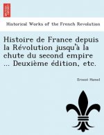 Histoire de France Depuis La Revolution Jusqu'a La Chute Du Second Empire ... Deuxieme Edition, Etc.