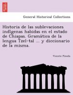 Historia de las sublevaciones indígenas habidas en el estado de Chiapas. Gramática de la lengua Tzel-tal ... y diccionario de la misma.