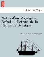 Notes D'Un Voyage Au Bre Sil ... Extrait de La Revue de Belgique.