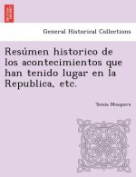 Resu Men Historico de Los Acontecimientos Que Han Tenido Lugar En La Republica, Etc.