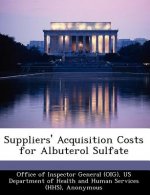 Suppliers' Acquisition Costs for Albuterol Sulfate