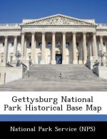 Gettysburg National Park Historical Base Map