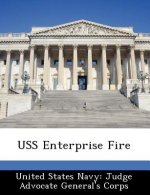 USS Enterprise Fire