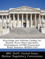 Knowledge and Abilities Catalog for Nuclear Power Plant Operators