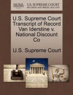U.S. Supreme Court Transcript of Record Van Iderstine V. National Discount Co