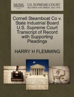 Cornell Steamboat Co V. State Industrial Board U.S. Supreme Court Transcript of Record with Supporting Pleadings