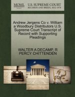 Andrew Jergens Co V. William a Woodbury Distributors U.S. Supreme Court Transcript of Record with Supporting Pleadings