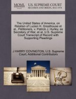 United States of America, on Relation of Lucien H. Greathouse et al., Petitioners, V. Patrick J. Hurley, as Secretary of War, et al. U.S. Supreme Cour