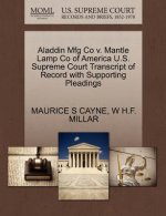 Aladdin Mfg Co V. Mantle Lamp Co of America U.S. Supreme Court Transcript of Record with Supporting Pleadings