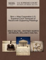 Stirn V. Atlas Corporation U.S. Supreme Court Transcript of Record with Supporting Pleadings