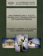 Libby, McNeill & Libby V. U S U.S. Supreme Court Transcript of Record with Supporting Pleadings