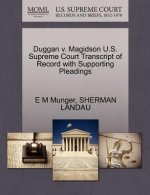Duggan V. Magidson U.S. Supreme Court Transcript of Record with Supporting Pleadings