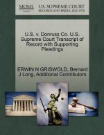 U.S. V. Donruss Co. U.S. Supreme Court Transcript of Record with Supporting Pleadings