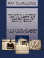 Powell (Adam) v. McCormack (John) U.S. Supreme Court Transcript of Record with Supporting Pleadings
