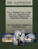 P.A.J. Theatres Corp. V. New York U.S. Supreme Court Transcript of Record with Supporting Pleadings