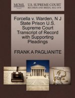 Forcella V. Warden, N J State Prison U.S. Supreme Court Transcript of Record with Supporting Pleadings