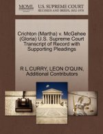 Crichton (Martha) V. McGehee (Gloria) U.S. Supreme Court Transcript of Record with Supporting Pleadings