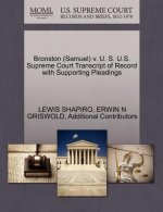 Bronston (Samuel) V. U. S. U.S. Supreme Court Transcript of Record with Supporting Pleadings