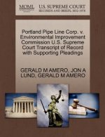 Portland Pipe Line Corp. V. Environmental Improvement Commission U.S. Supreme Court Transcript of Record with Supporting Pleadings