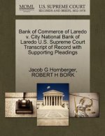 Bank of Commerce of Laredo V. City National Bank of Laredo U.S. Supreme Court Transcript of Record with Supporting Pleadings
