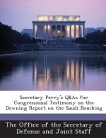 Secretary Perry's Q&as for Congressional Testimony on the Downing Report on the Saudi Bombing