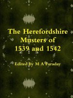 Herefordshire Musters of 1539 and 1542