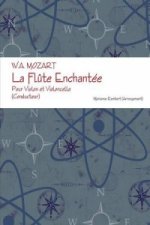 W.A. MOZART La Flute Enchantee Pour Violon et Violoncelle (Conducteur)