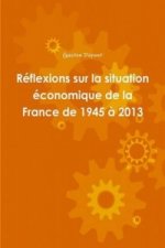 Reflexions sur la situation economique de la France de 1945 a 2013