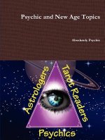 Psychic and New Age Topics