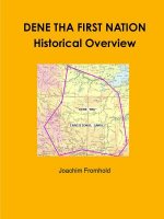 DENE THA FIRST NATION - Historical Overview