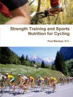 Strength Training and Sports Nutrition for Cycling