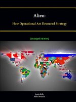 Alien: How Operational Art Devoured Strategy [Enlarged Edition]