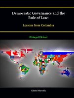 Democratic Governance and the Rule of Law: Lessons from Colombia [Enlarged Edition]