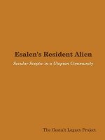 Esalen's Resident Alien: Secular Sceptic in a Utopian Community