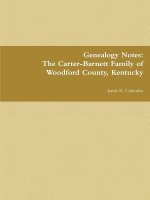 Carter-Barnett Family of Woodford County, Kentucky