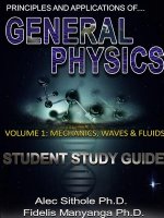 Principles and Applications of General Physics. Volume 1: Mechanics, Waves and Fluids