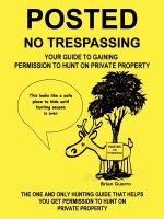 Posted No Trespassing: Your Guide to Gaining Permission to Hunt on Private Property