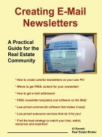 Creating E-Mail Newsletters - A Practical Guide for the Real Estate Community