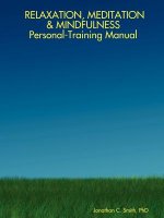 RELAXATION, MEDITATION & MINDFULNESS Personal-Training Manual