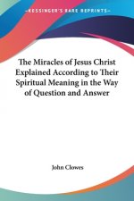 Miracles of Jesus Christ Explained According to Their Spiritual Meaning in the Way of Question and Answer