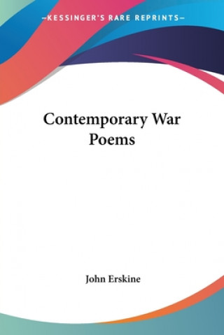Contemporary War Poems