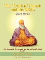 Truth of Nanak and the Sikhs Part Three