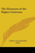 The Elements of the Higher Criticism