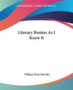 Literary Boston As I Knew It