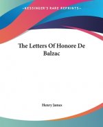 Letters Of Honore De Balzac