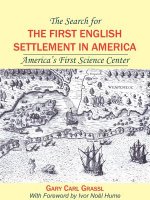 Search for the First English Settlement in America