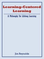 Learning-Centered Learning