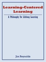 Learning-Centered Learning