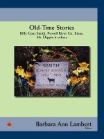 Old-time Stories